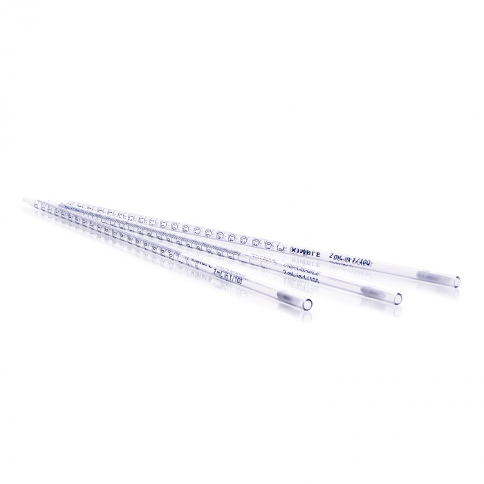 Sterile Disposable Glass TD Color-Coded Serological Pipette Multipack,BLUE,5ML
