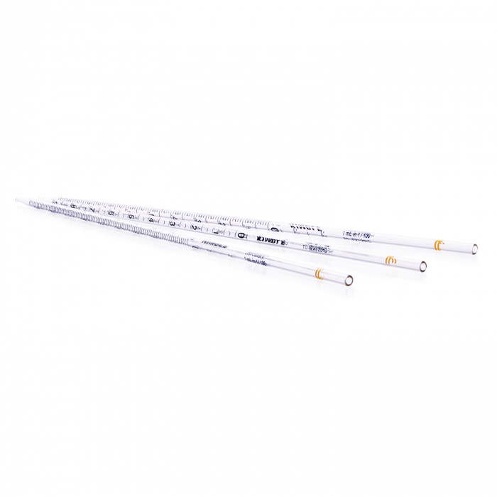 Non-Sterile Disposable Glass Serological Pipette,BULK,1ML