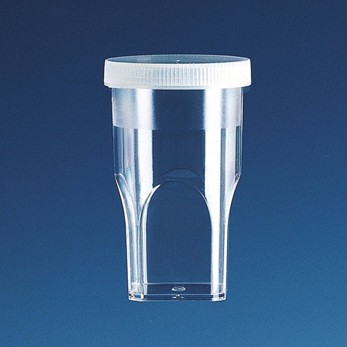 Sample Cups with Snap Caps, 12mL, case of 1000