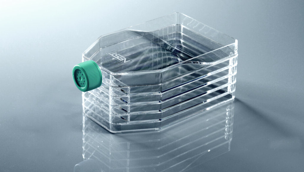 5-Layer Cell Culture Flask, Vent Cap,Straight Neck, TC, sterile 1/pk, 8