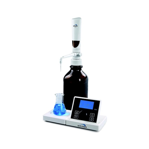 iTrite Electronic Motorized Digital Bottletop Burette 0.01-99.99ml, 110-240V, 50/60Hz, UK Plug