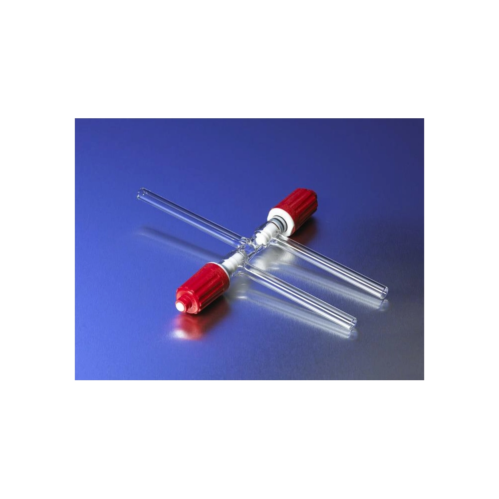 PYREX 0-6mm Plain Bore Rotaflo Three-Way Stopcock