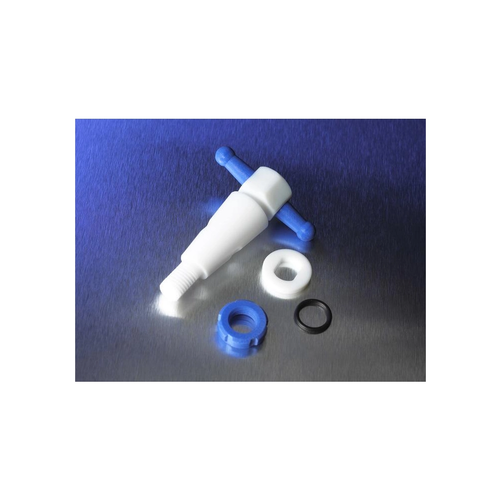 Replacement PTFE Product Standard 4mm Straight Bore Stopcock Plug Assembly