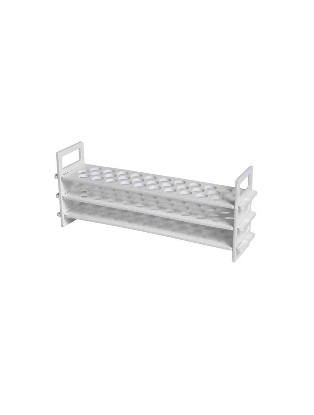 PLASTIC TEST TUBE RACKS, 3-TIER, 20MM X 20 TUBES