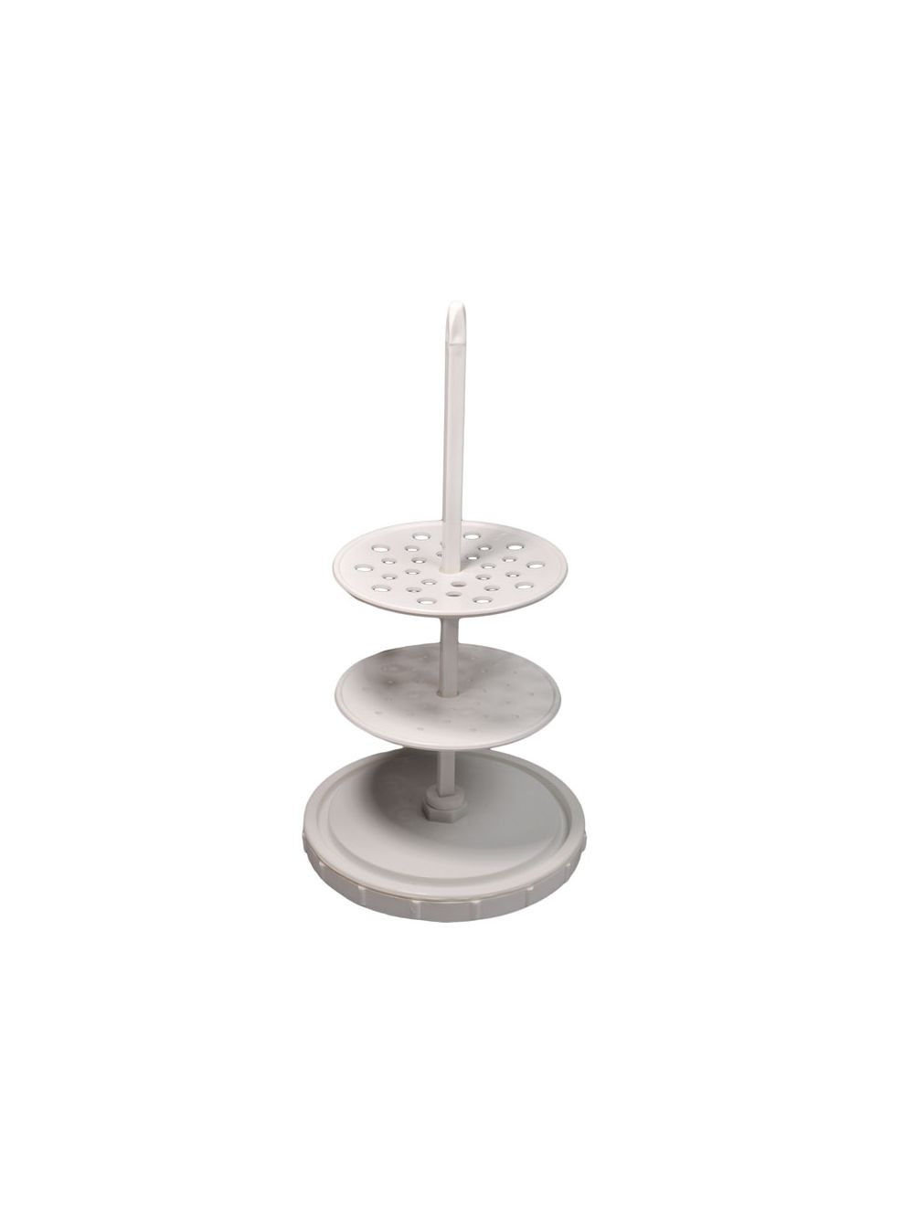 PIPETTE STAND, VERTICAL, 28-PLACE, PLASTIC