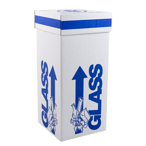 Disposal Box Glass Floor Model, 27x12x12, 1/CS