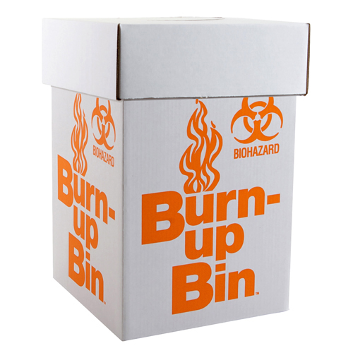 Disposal Box Burn Up Intermediate, 20-12, 1/CS