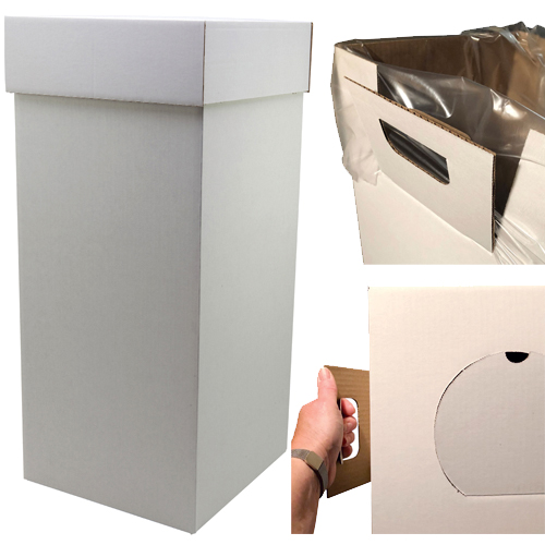 Disposal Box Plain Floor, NH 27x12x12", 1/CS