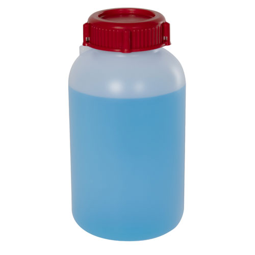 Sealable Bottle WM w/ Cap, HDPE 500mL