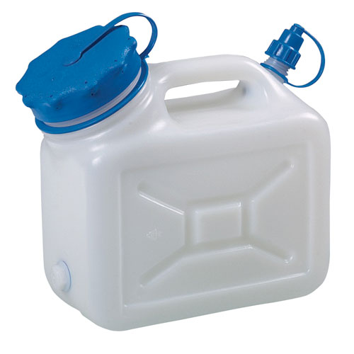 Jerrycan, WM w/o thread w/cap HDPE 5L