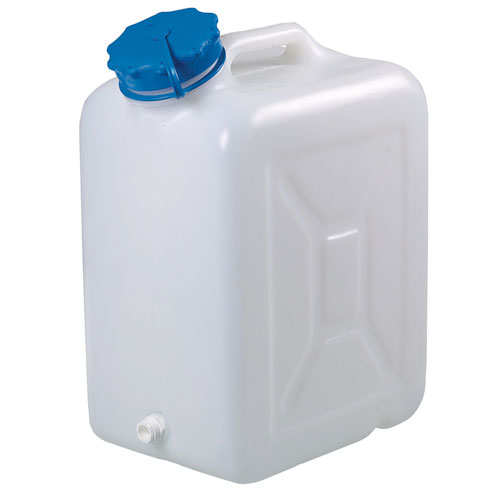Jerrycan w 0.75" Thread Connect, HDPE 30L