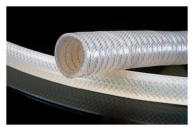 65 Platinum-cured Silicone Tubing Reinforced 3/8"ID x 21/32"OD