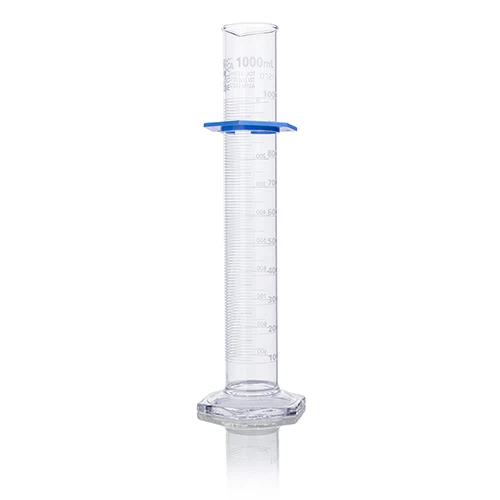 Graduated cylinder, 100mL, PP, squat form,print grads,class B