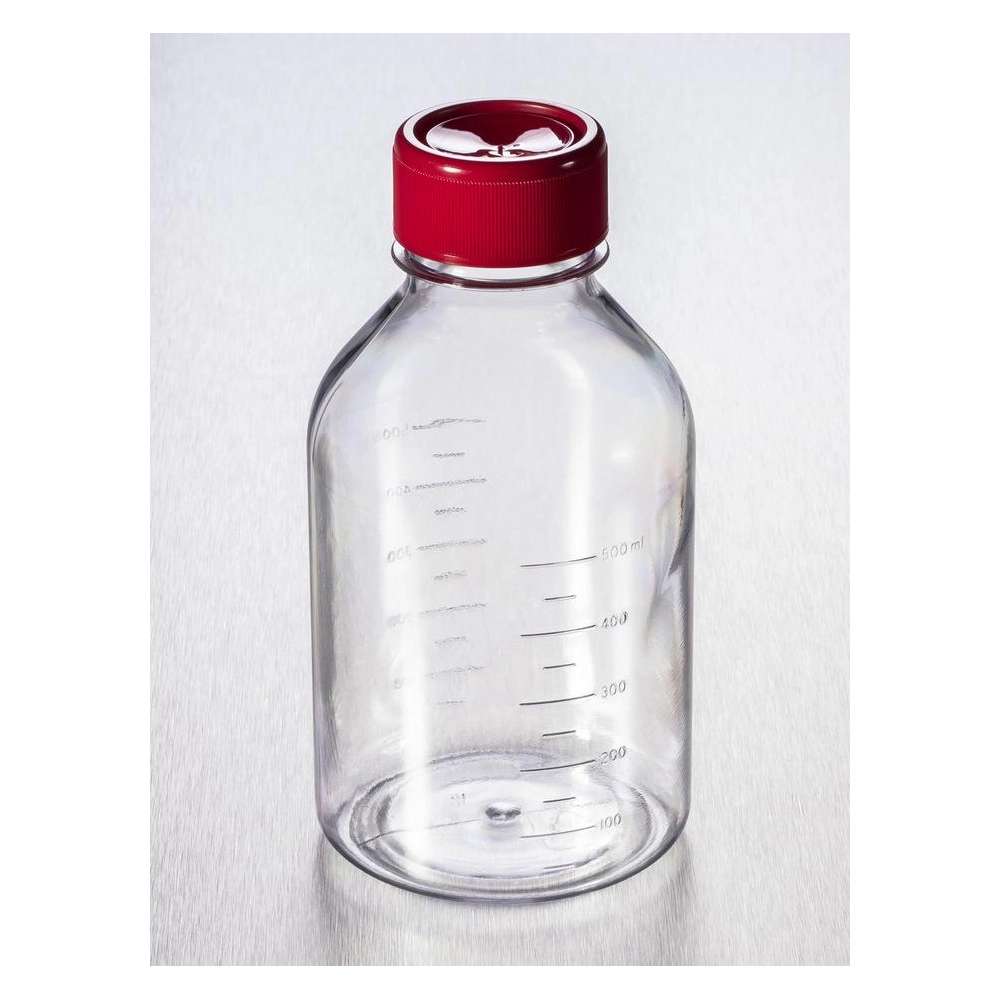 Costar 500mL Traditional Style Polystyrene Storage Bottles with 45mm Caps