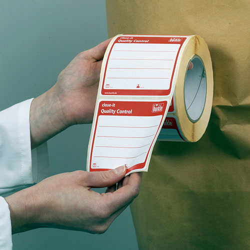 Close-it Label Print RL500 Red, 95mm, 1/RL