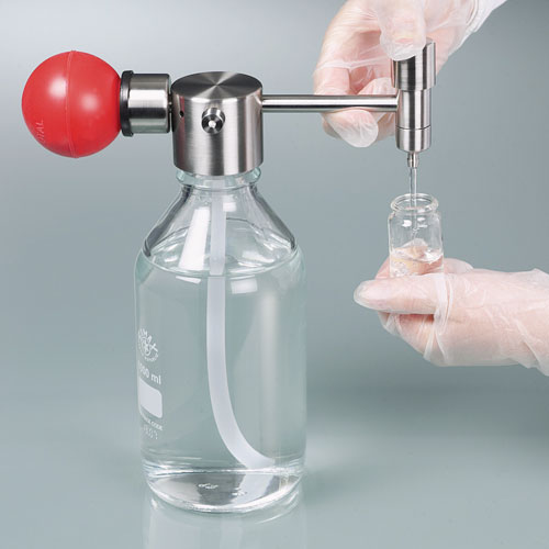 Mini Solvent Pump, SS/PTFE 1.8L/min GL 4, 1/EA