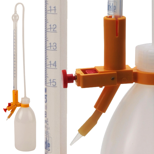 Titrating Burette Auto, LDPE 15mL, 1/EA