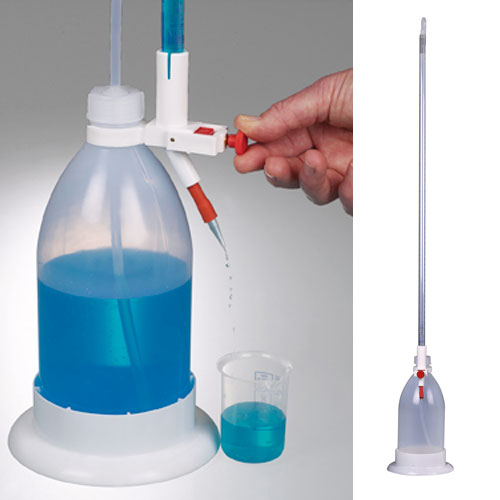 Titrating Burette,Splint Proof PP/PE 50mL