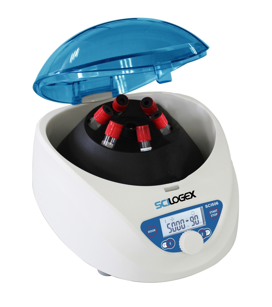 SCI506 LCD Digital Clinical Centrifuge, with 6 x 1.5-15ml rotor; 110-220V, 50/60Hz, US Plug