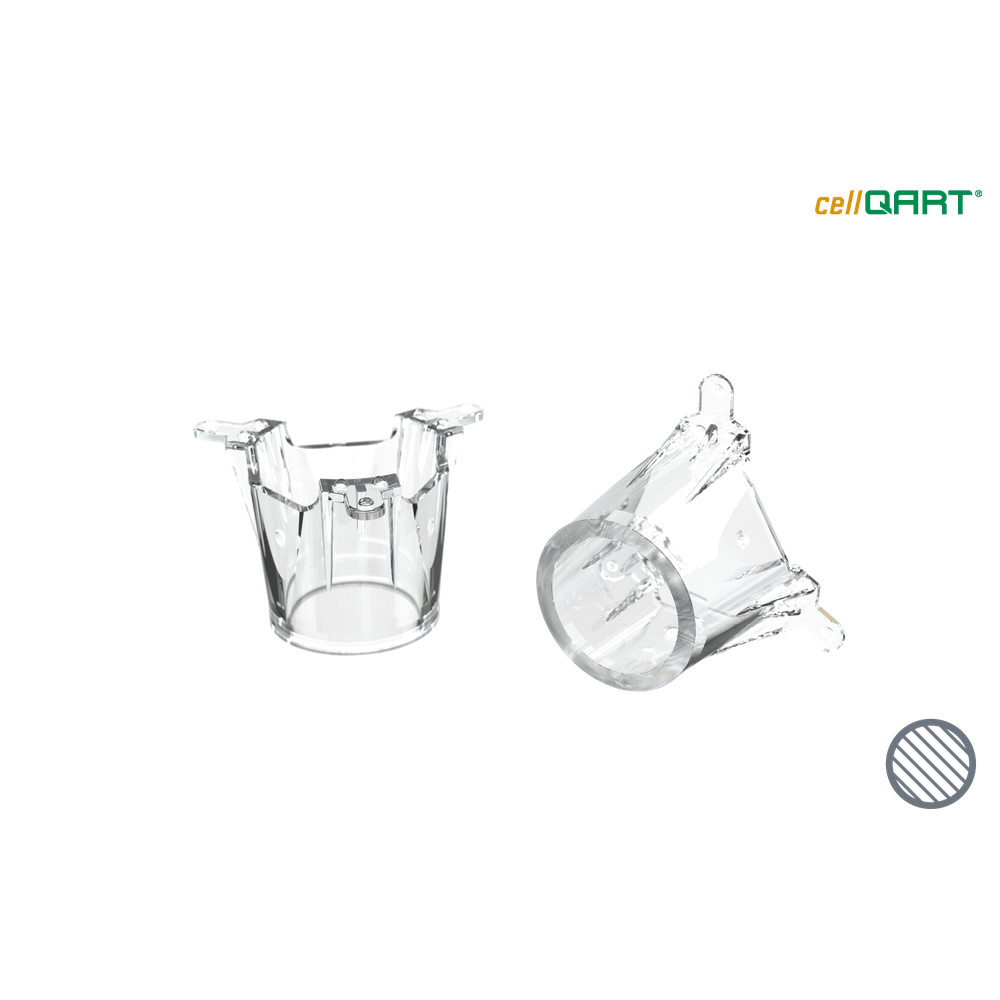 cellQART 12-Well Cell Culture Insert PET, 0.4um, Clear extended culture, 48/pk