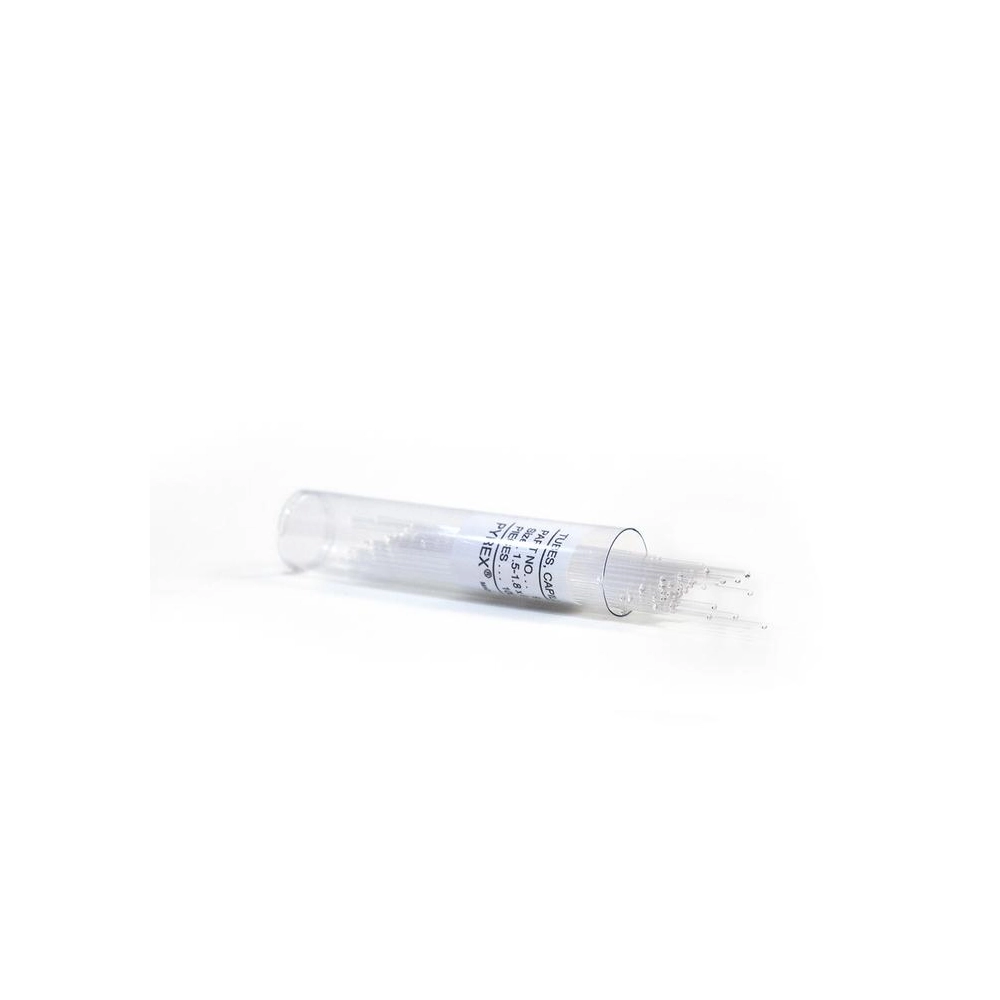 PYREX 100mm Capillary Melting Point Tubes, Both Ends Open