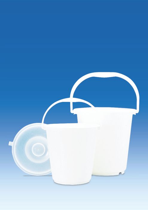 Bucket, PP, handle and pouring lip, 12L, each