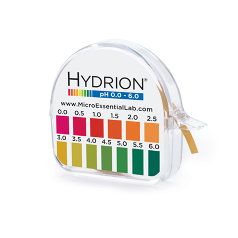 Hydrion 0.0-6.0 Envelopes (100 Envelopes per box), CTN/100