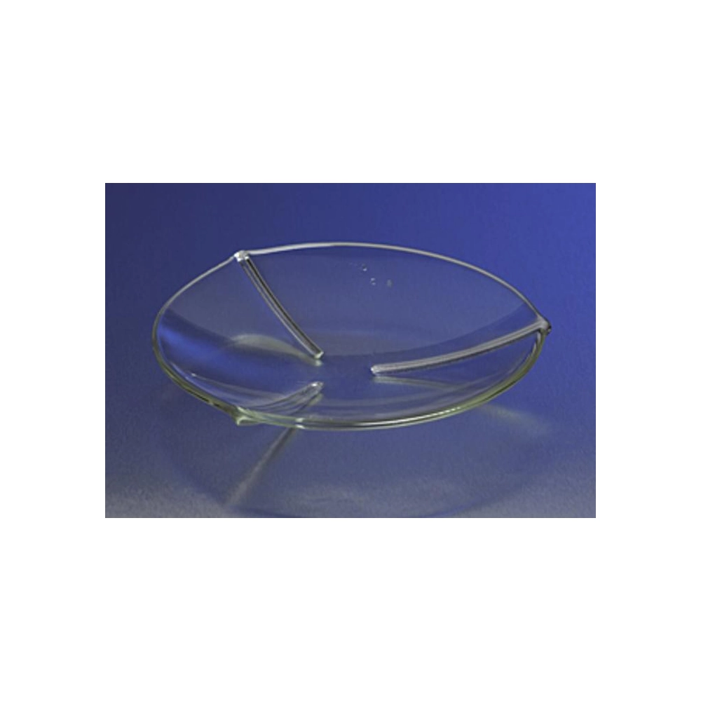 PYREX 100mm Diameter Ribbed Watch Glass/Beaker Cover