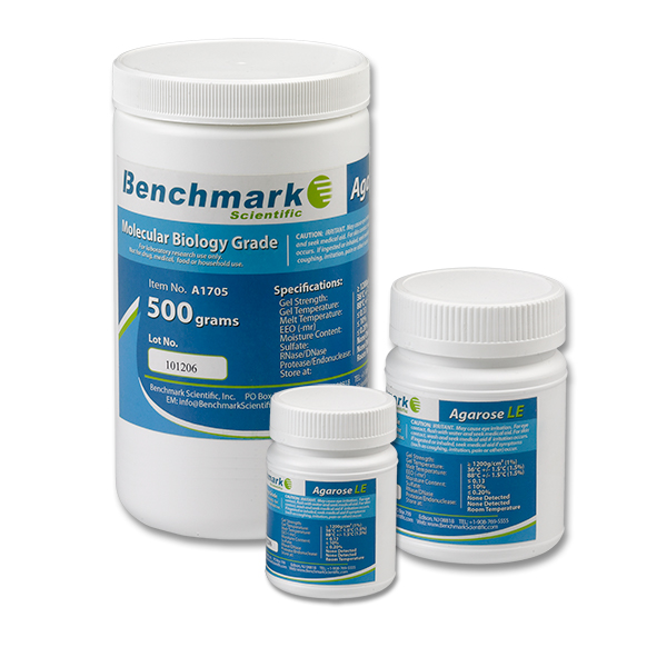 Benchmark Scientific Agarose LE (Molecular Biology Grade) - LE 25g