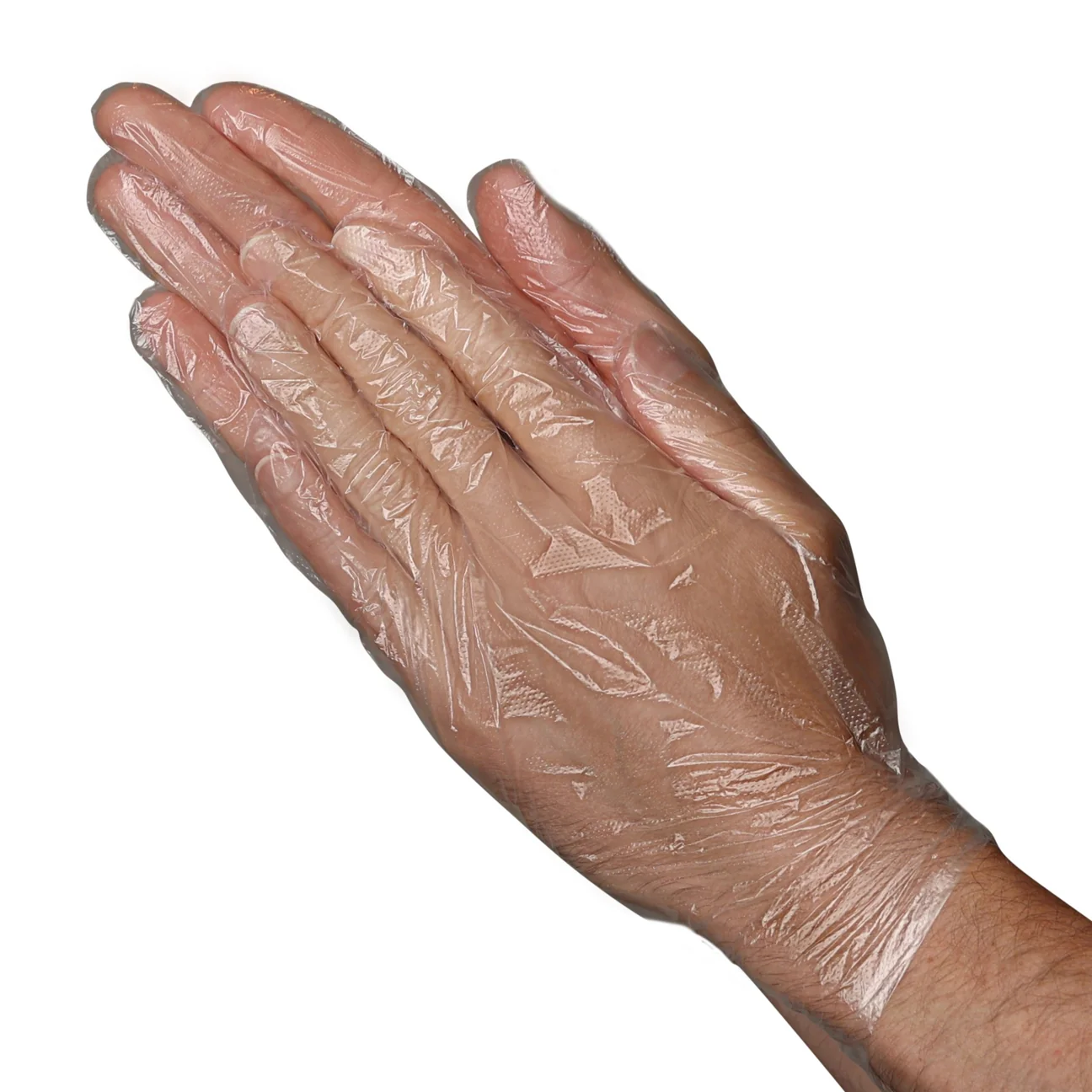 0.5mil Polyethylene Industrial PF Gloves 20/500 LG