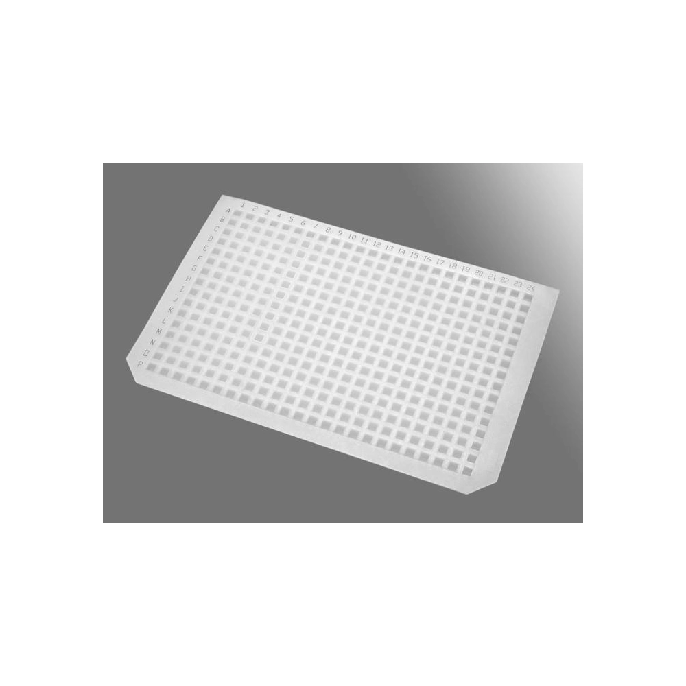 Axygen Impermamat, Chemical Resistant Silicone 384 Square Well Sealing Mat for Deep Well Plates, Nonsterile