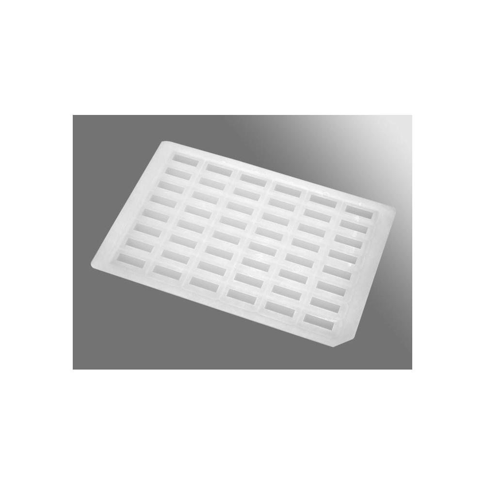 Axygen Impermamat, Chemical Resistant Silicone Sealing Mat for 5mL 48 Rectangular Well Deep Well Plates, Nonsterile