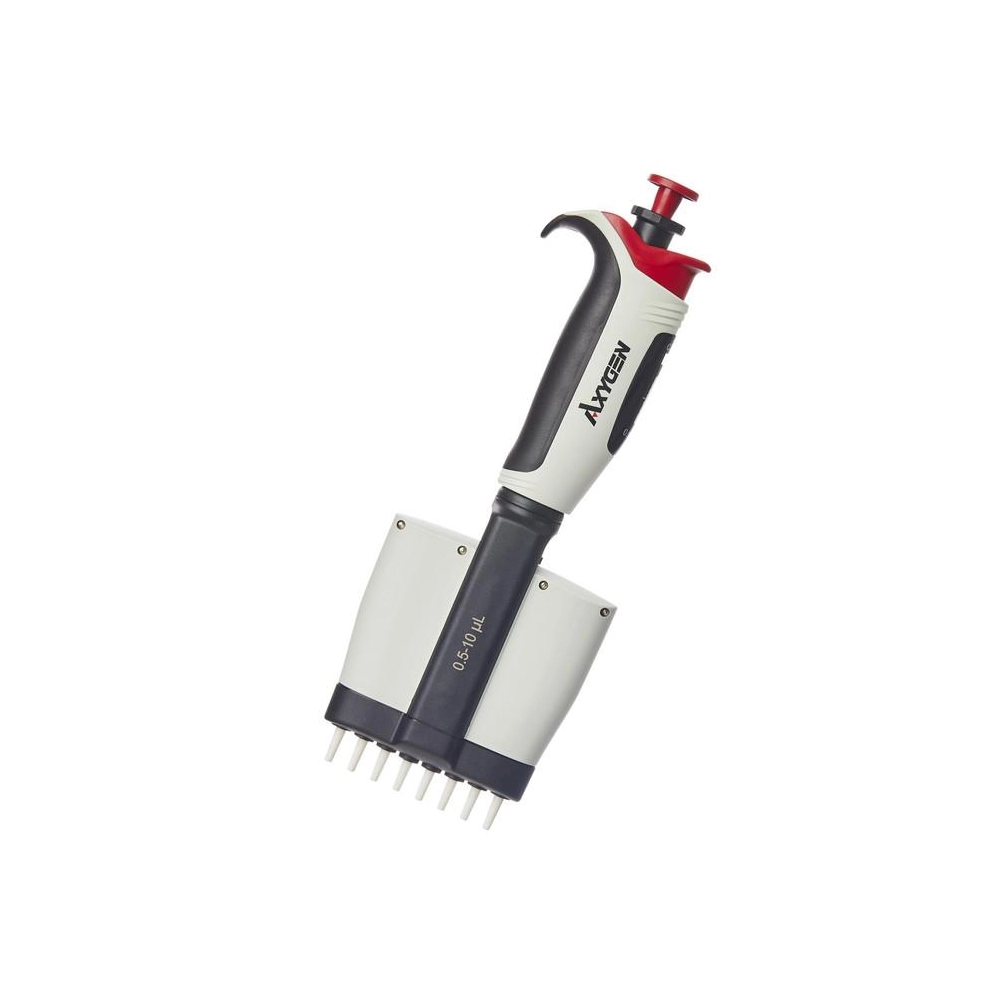 Axygen Axypet Pro 0.5-10 L, 8 Channel Pipettor, Autoclavable