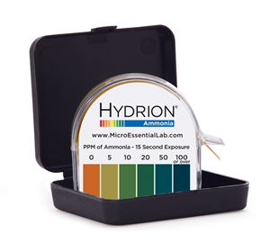 Hydrion Ammonia Test Paper, Carton10