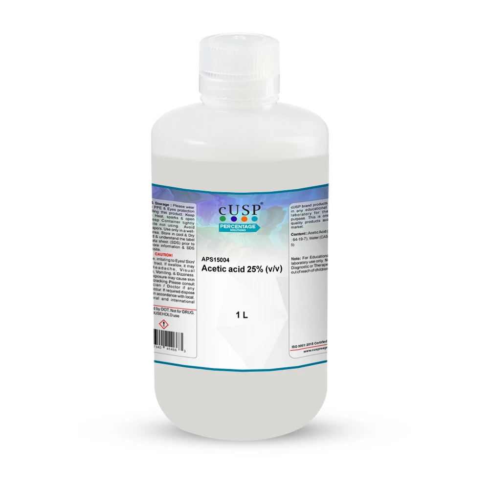 Acetic Acid 25% V/V