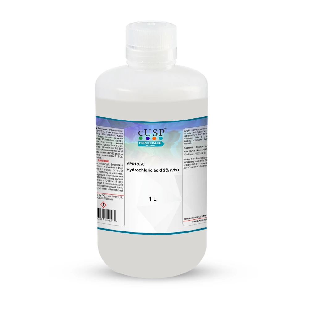 Hydrochloric Acid 2% V/V