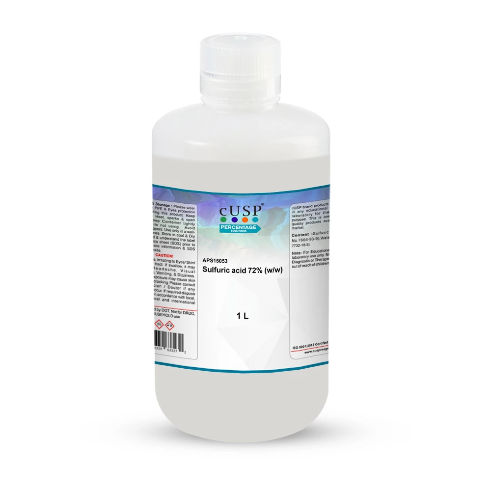 Sulfuric Acid 72% W/W