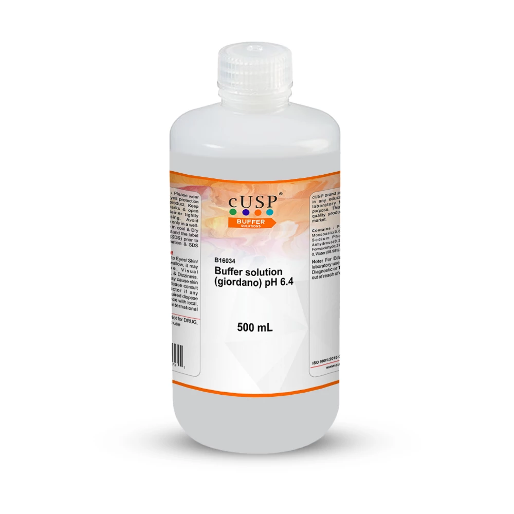 Buffer Solution, (Giordano) pH 6.4