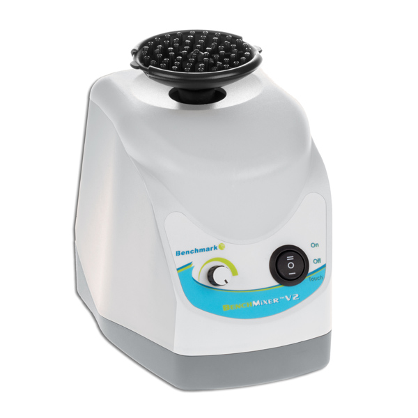 BenchMixer V2™ Vortex Mixer with flip top cup head and new counter balance - BenchMixer V2™ Vortex Mixer 115V