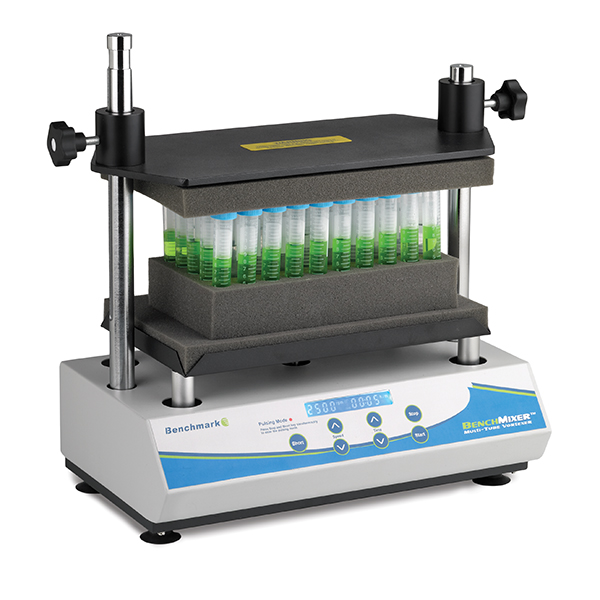 BenchMixer™ XL Multi-Tube Vortexer includes 50x12mm tube rack - BenchMixer™ XL Multi-Tube Vortexer 230V