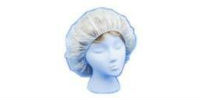 Non-Woven White Bouffant Caps, 18", 100/pk