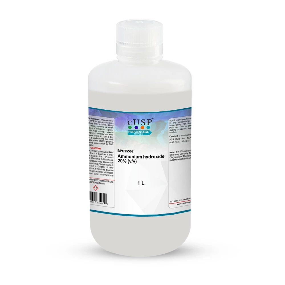 Ammonium Hydroxide 20% V/V