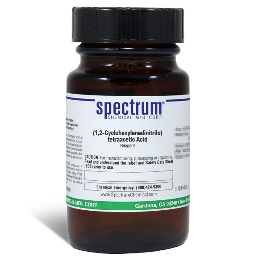 (1,2-Cyclohexylenedinitrilo)tetraacetic Acid, Reagent - 25g