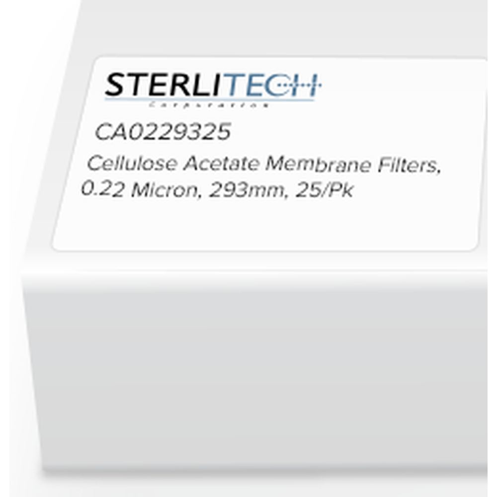 Cellulose Acetate Membrane Filters, 0.2 Micron, 293mm, 25/pk
