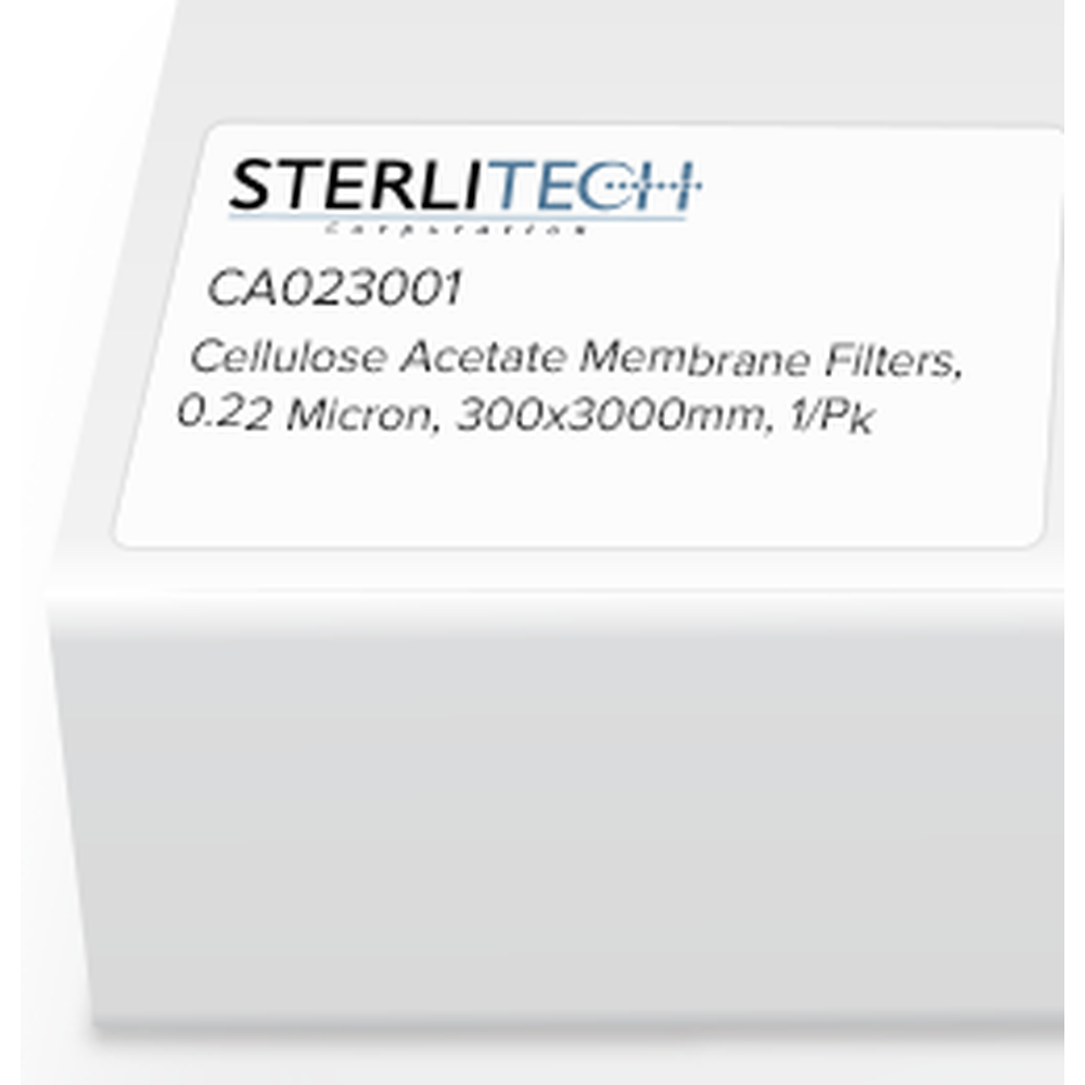 Cellulose Acetate Membrane Filters, 0.2 Micron, 300 x 3000mm, 1/Pk