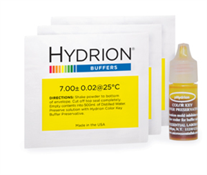Hydrion Tri-Chek Buffer Set-Chemvelope 4-7-10, Each