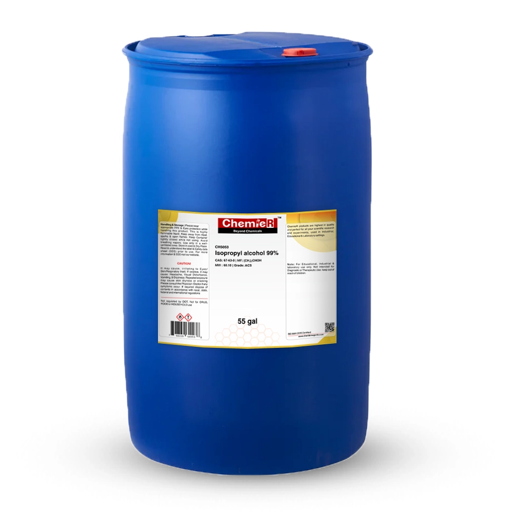 Isopropyl alcohol 99% ACS 55gal