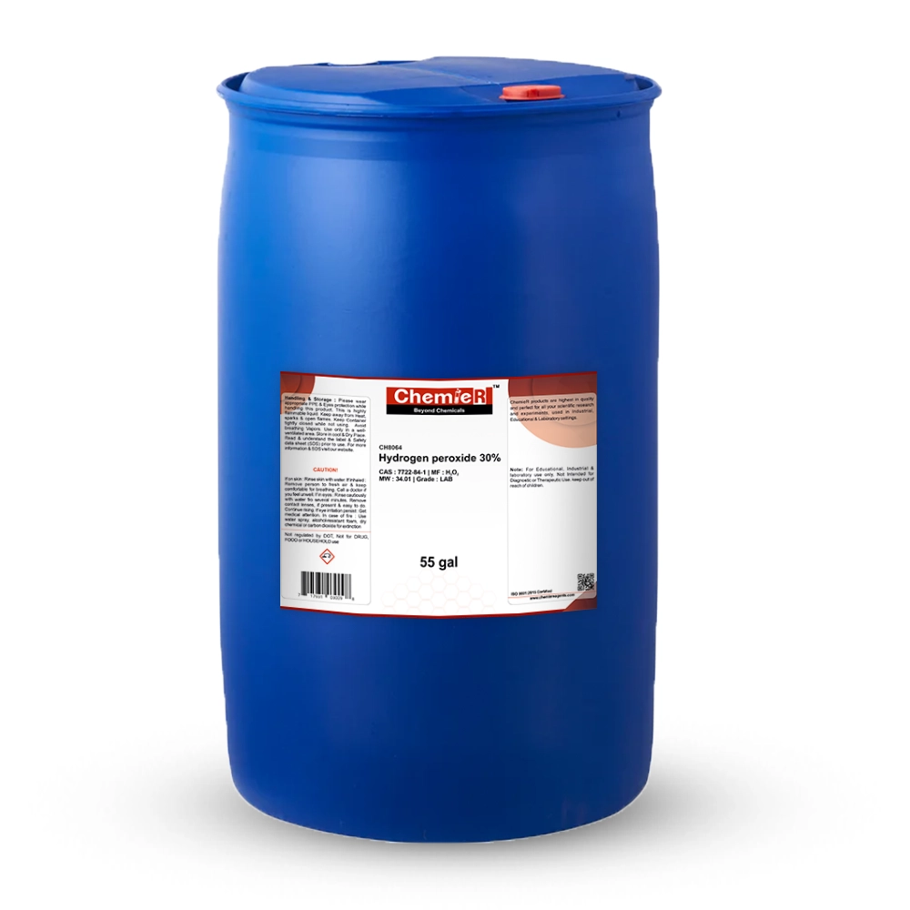 Hydrogen peroxide 30% Lab 55gal