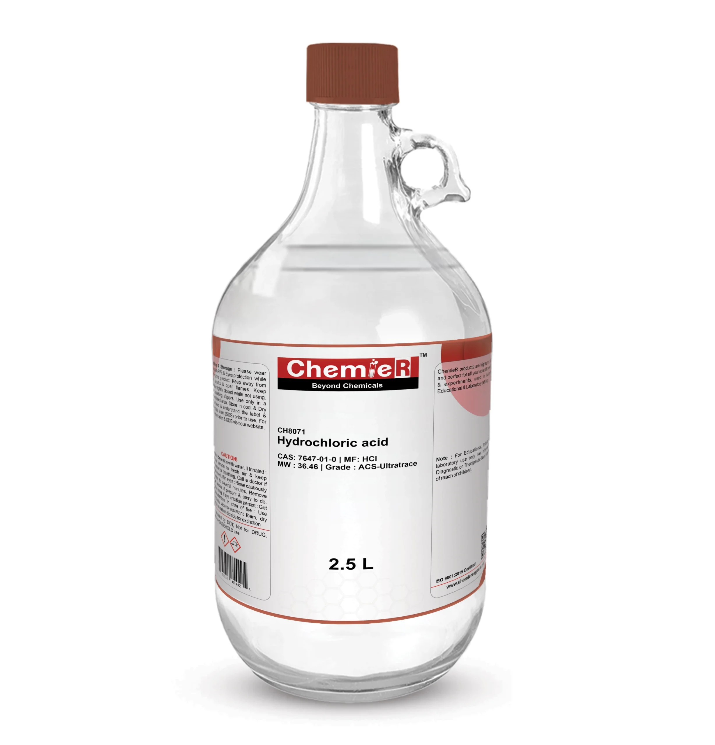 Hydrochloric acid ACS - Ultratrace