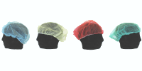 Non-Woven Color 21" Bouffant Caps, Blue 21", 100/pk